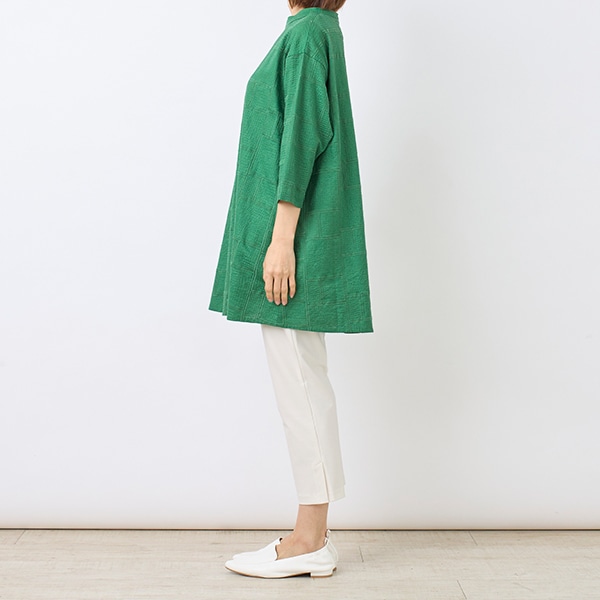 総柄刺繍チュニック