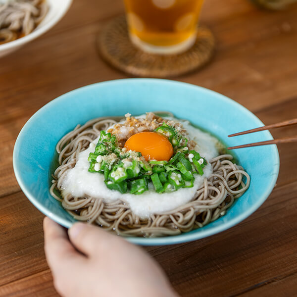 信楽焼 トルコ釉 平鉢