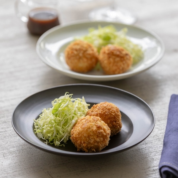 波佐見焼 うすリム深皿 黒