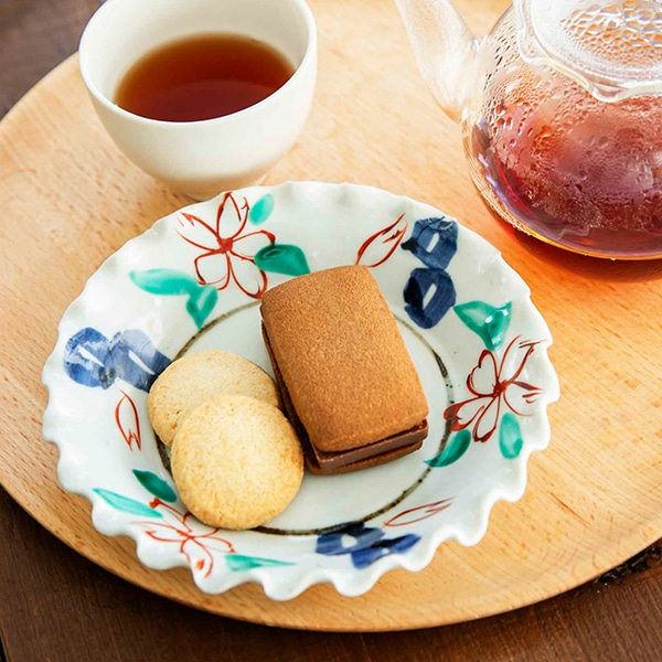 【WEB限定】中尾万作 桜輪花皿 5寸