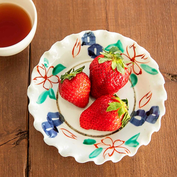 【WEB限定】中尾万作 桜輪花皿 5寸