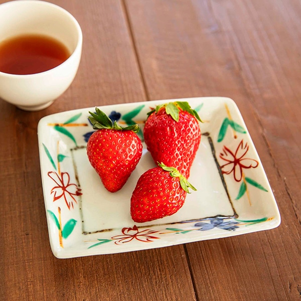 【WEB限定】中尾万作 桜長角 浅皿