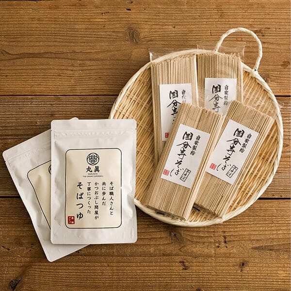 【WEB限定セット】丸眞さんのそばつゆと国分寺そばさんの乾麺二八そばのセットB