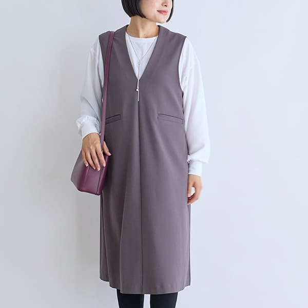 ジョーゼットポンチジャンパースカート