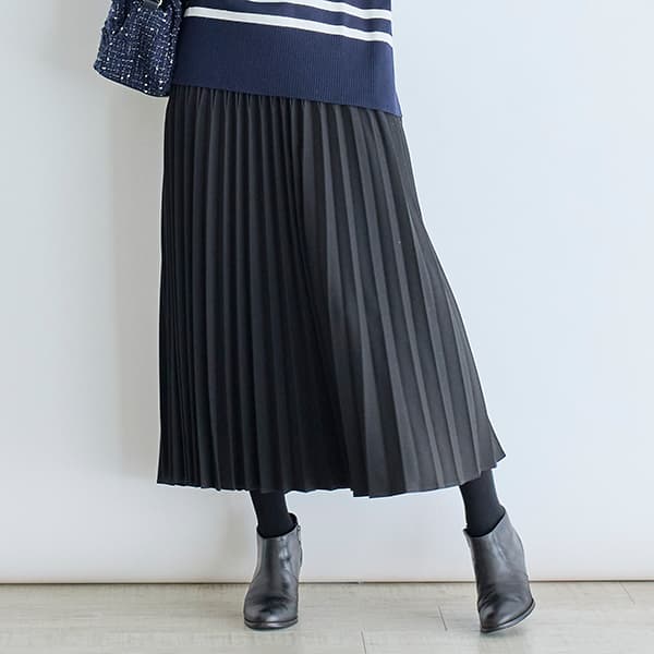 TR起毛プリーツスカート
