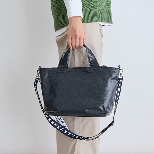 デニムシャイニーバッグ S