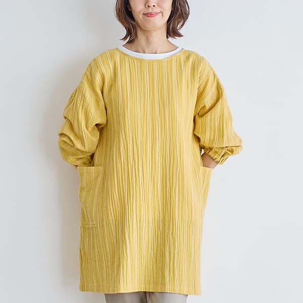 ダブルガーゼスモック