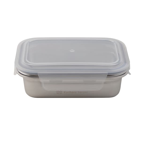 レンジ対応 ステンレス保存容器M