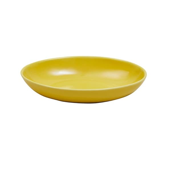 限定販売の価格 栗原はるみ　楕円形皿　黄色 食器
