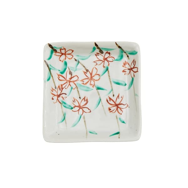 【WEB限定】中尾万作さんの桜四方浅皿