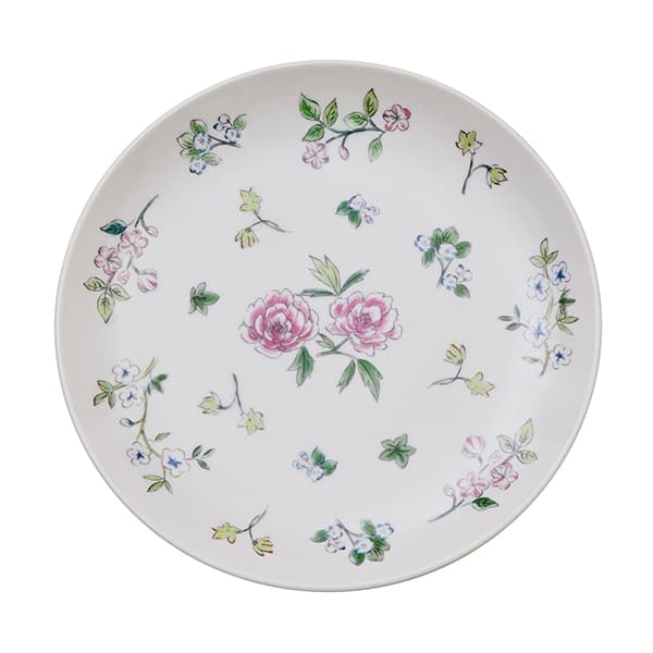花中華 大皿 ホワイト