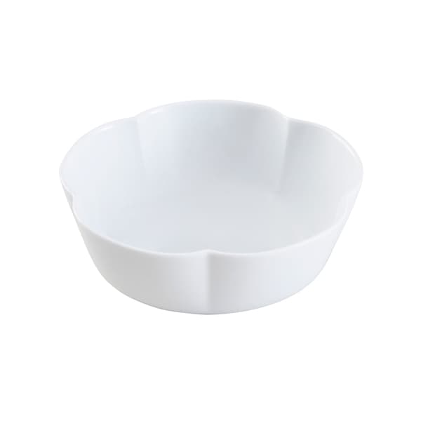 花型 取鉢 白磁