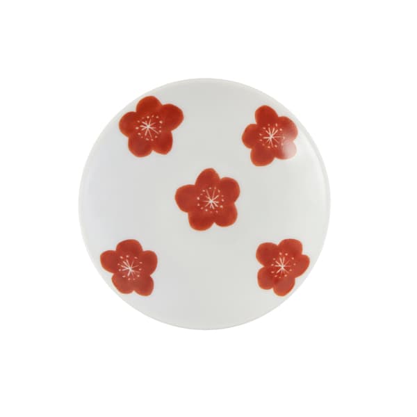 波佐見焼 小皿 梅