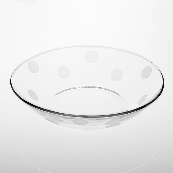 ドットガラス 深型プレート
