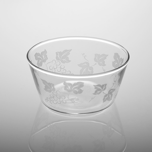 耐熱ガラス デザートカップ ぶどう