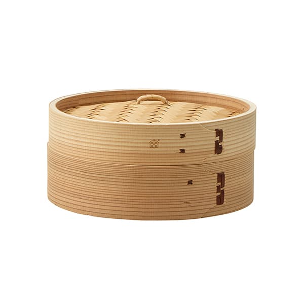 せいろ一段蓋付き 21cm