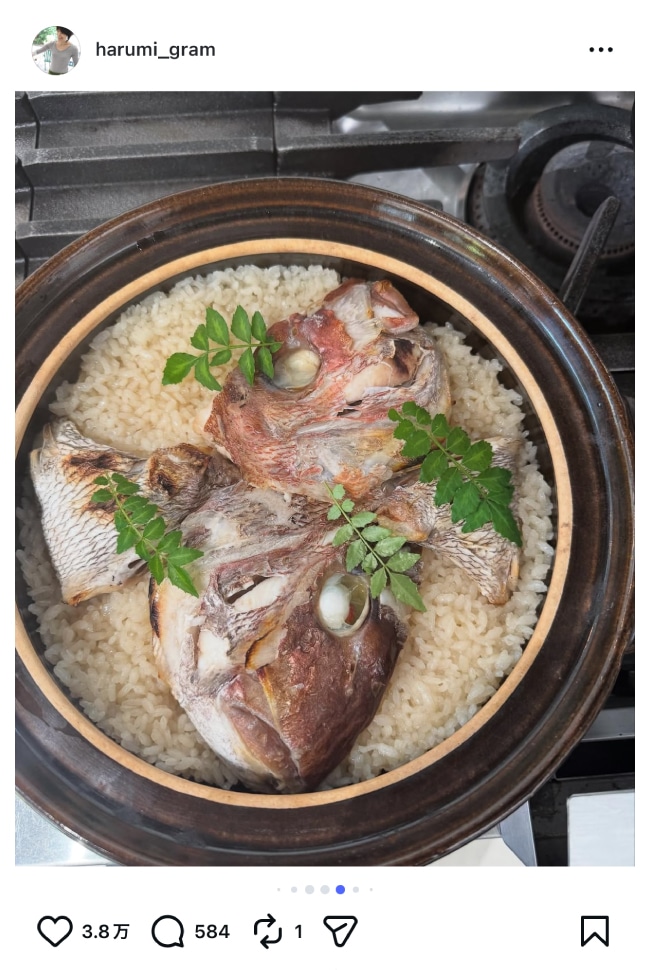 栗原はるみのInstagram