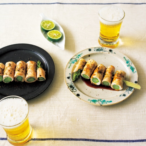 ささみのアスパラ巻き