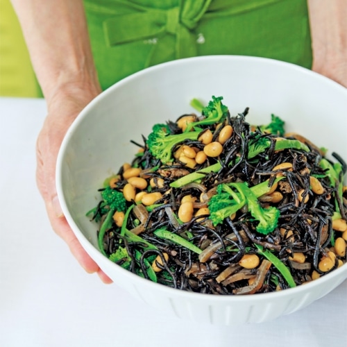 ひじきとゆで野菜のサラダ