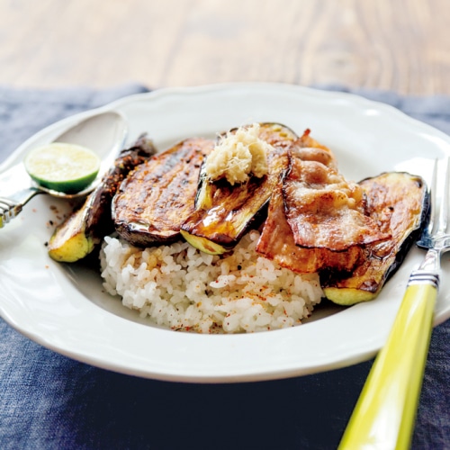 なす焼きごはん