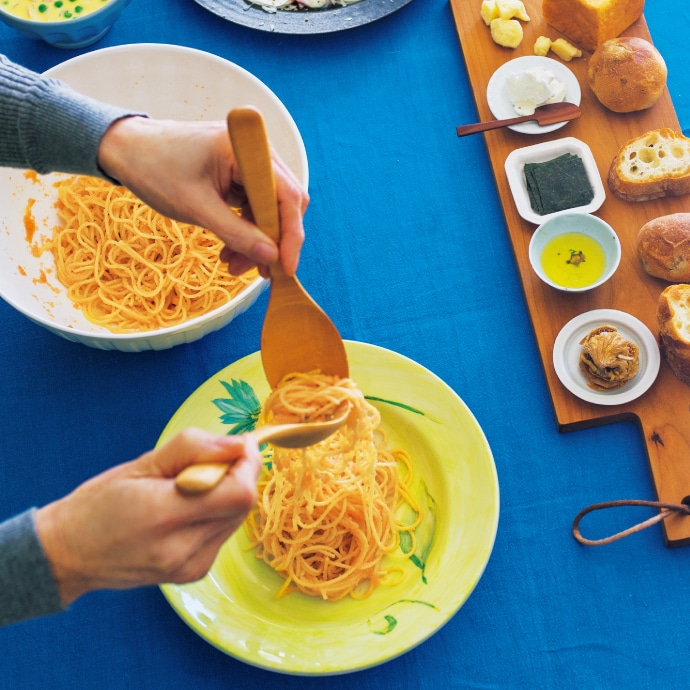 明太子スパゲッティ