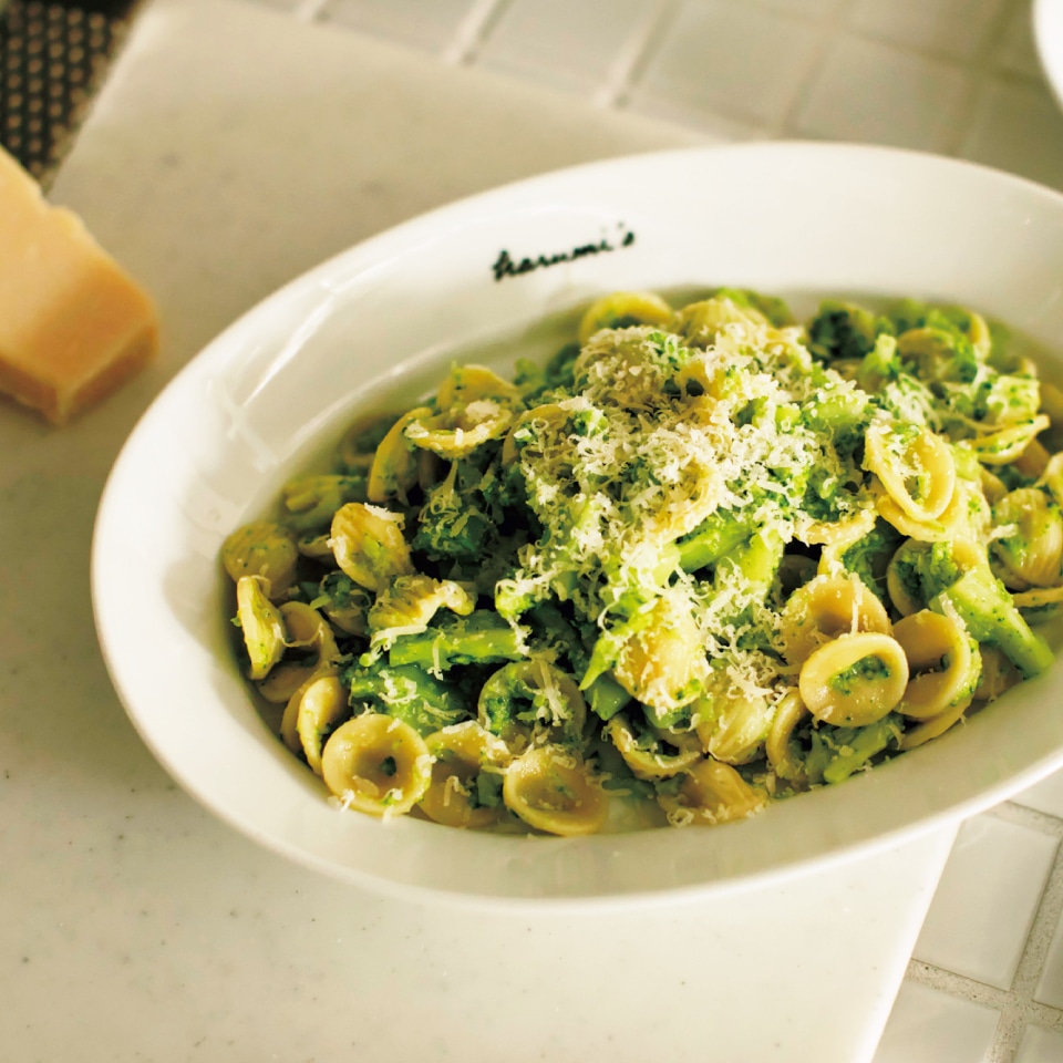 ブロッコリーソースのオレキエッテ