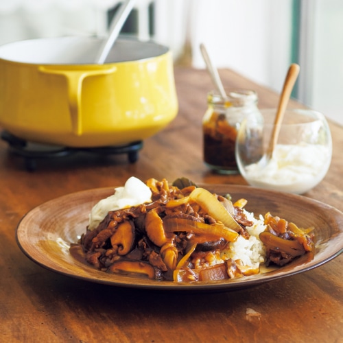 きのこのハヤシライス