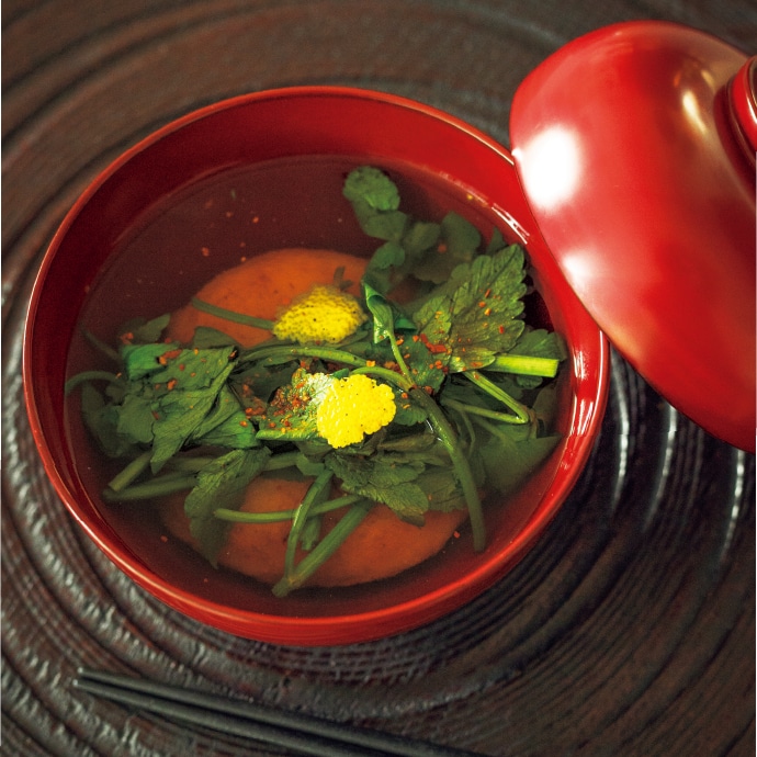 大根もちの雑煮