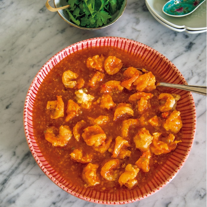 エビのチリソース