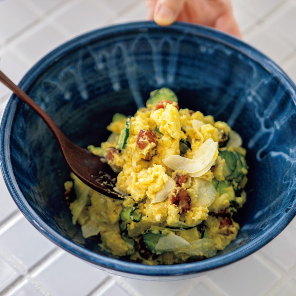 カレーポテトサラダ