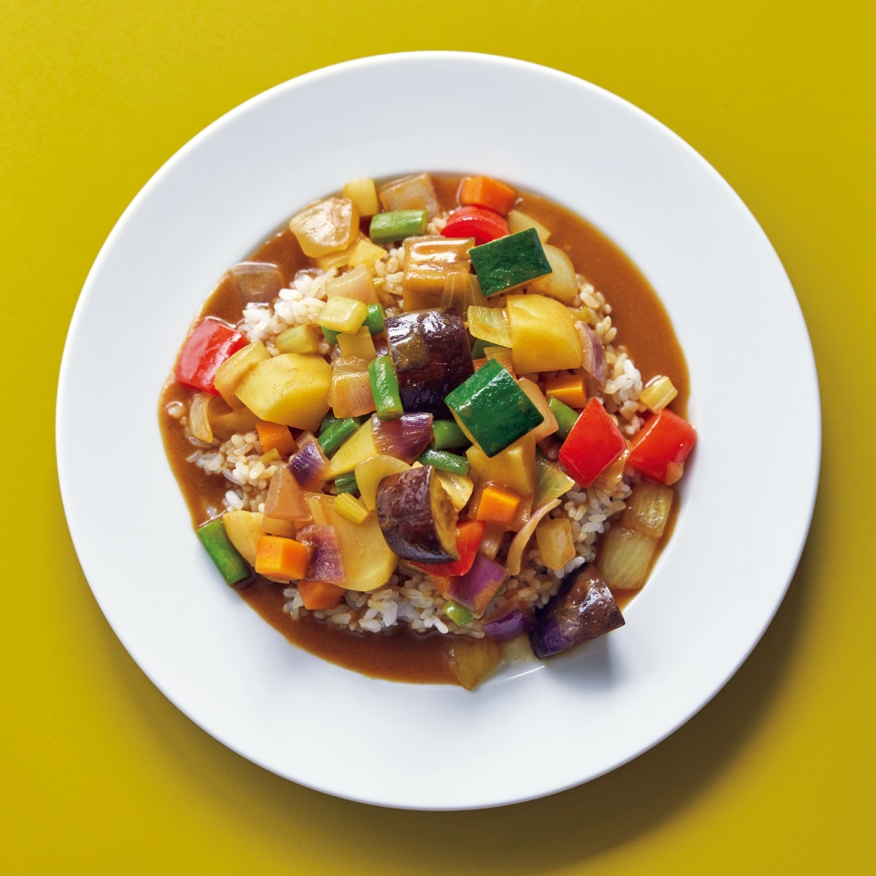 カレー(残り野菜)