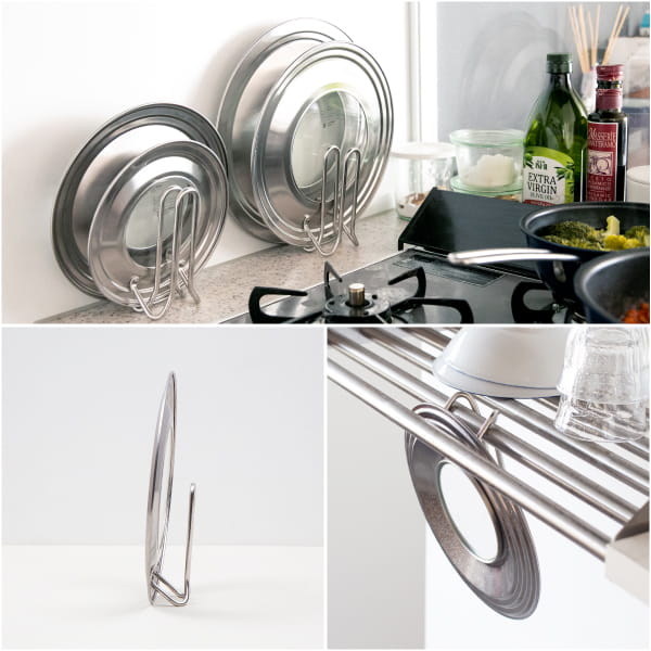 ステンレスフライパンカバー