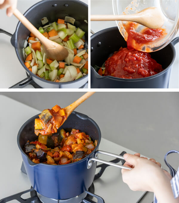 調理用スプーン小ネイビー