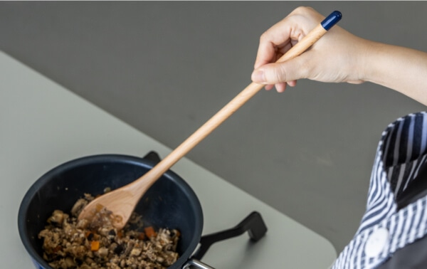 調理用スプーン小ネイビー