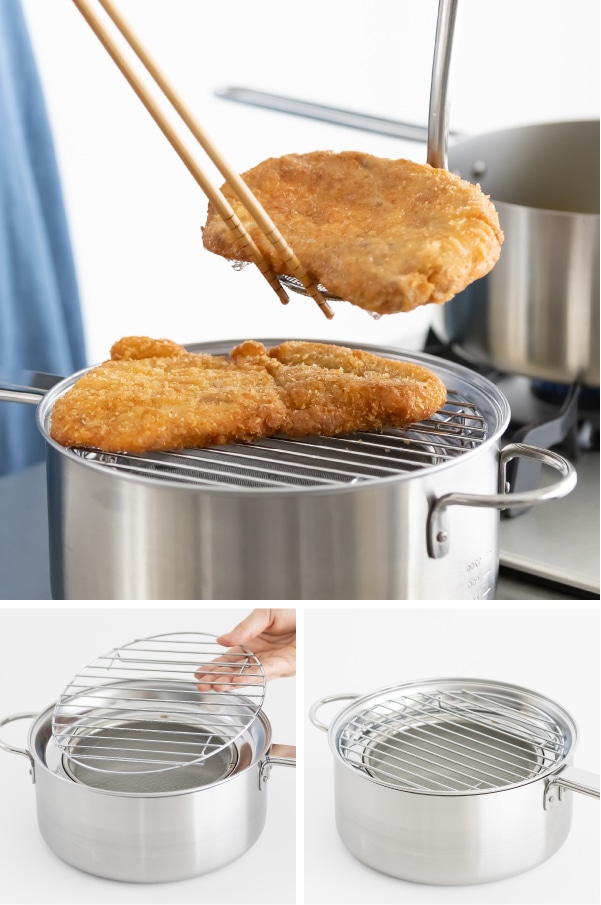 IH対応 ダブルフライヤー 20㎝