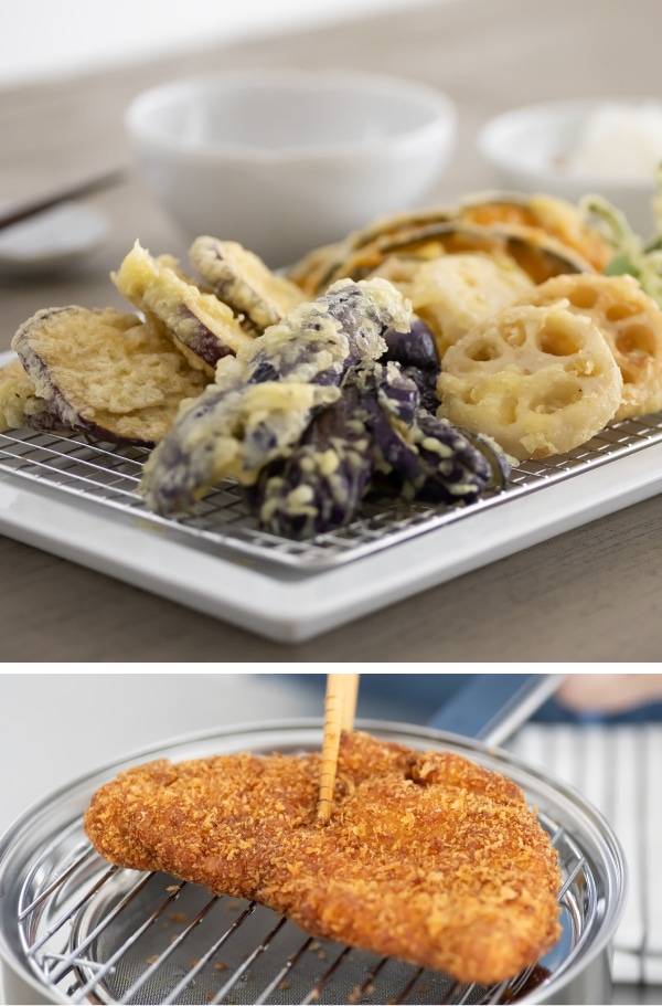 IH対応 ダブルフライヤー 20㎝