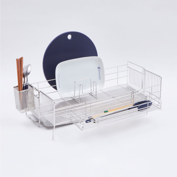 スライド水切りカゴ タテ置き 幅15cm