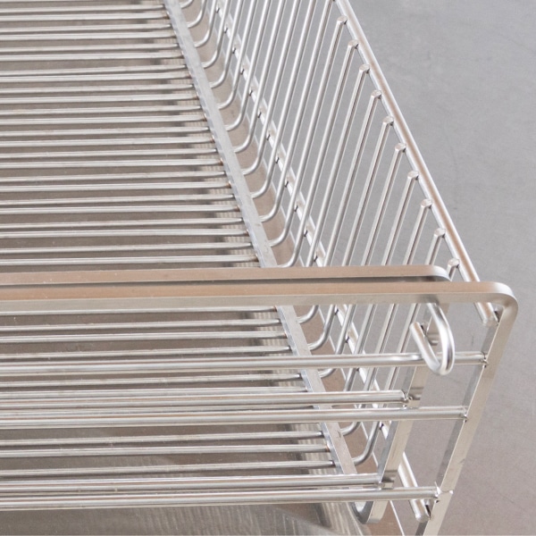 スライド水切りカゴ タテ置き 幅20cm