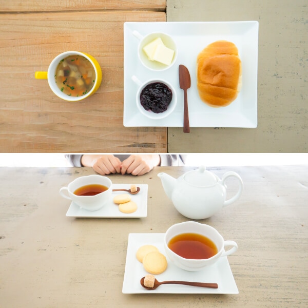 トーストトレー 白磁