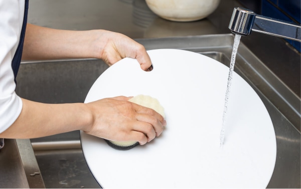 丸まな板(中)マスタード