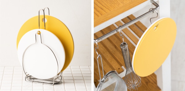 丸まな板(中)マスタード