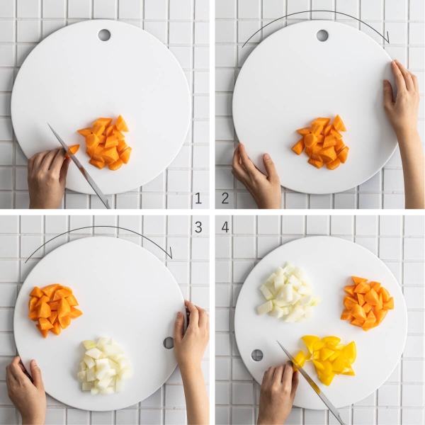 丸まな板(大)ネイビー